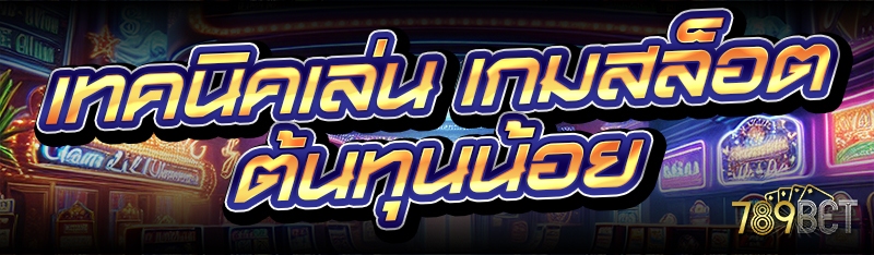 เทคนิคเล่น เกมสล็อต ต้นทุนน้อย